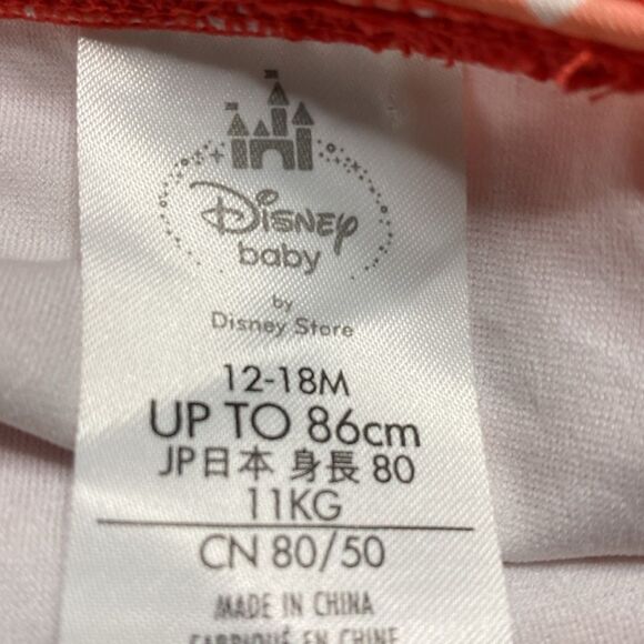 DISNEY Baby Two Piece Minnie Mouse Bikini Bathing Suit Checks Ruffles - Picture 5 of 7